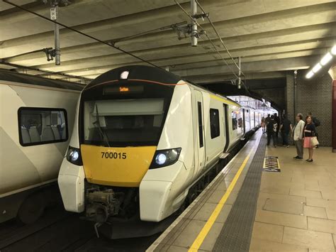 British Rail Class 700 015 7000 Unit Number 700015 Siemens Desiro