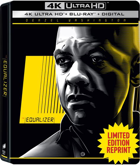 Best Buy The Equalizer [steelbook] [includes Digital Copy] [4k Ultra Hd Blu Ray Blu Ray] [2014]