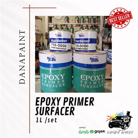 Jual Epoxy Primer Surfacer Danaglos Pu 2k 1 Liter Set Shopee Indonesia