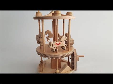 Wooden Carousel DIY pdf plans - Funfair Carousel Toy - YouTube Carousel ...