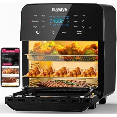 Nuwave Oven with Rotisserie Air Fryer - Black, 10 - King Soopers