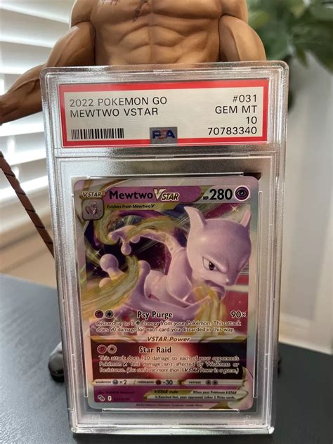 Sold At Auction Pokemon Go Mewtwo Vstar Off