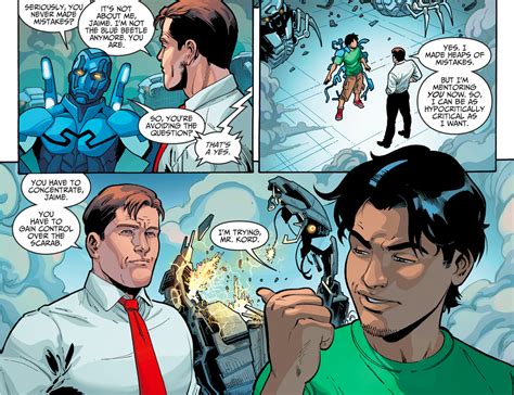 Ted Kord Trains Jaime Reyes As Blue Beetle Injustice Ii Comicnewbies