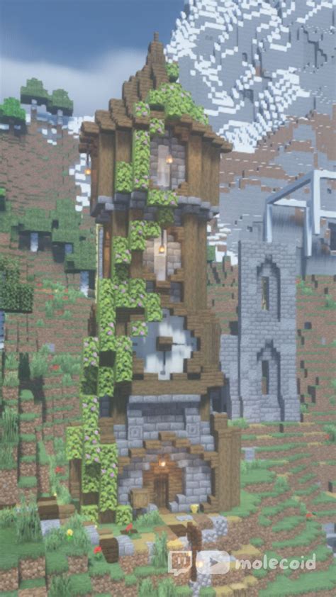 Minecraft Tower Design | Minecraft, Minecraft designs, Minecraft houses