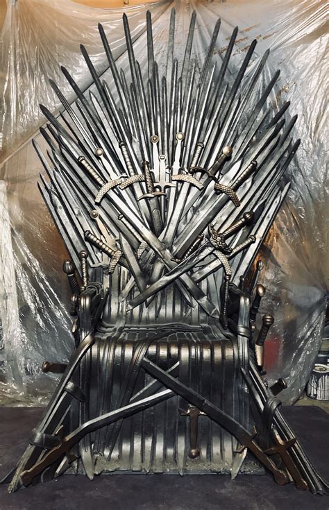 Charitybuzz Game Of Thrones Iron Throne Replica Fabricated By Aaron