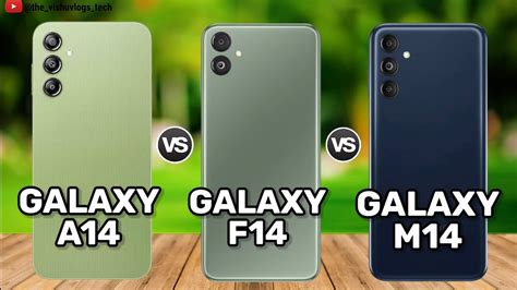 Samsung Galaxy A14 5g Vs Samsung Galaxy F14 5g Vs Samsung Galaxy M14 5g Comparison Price