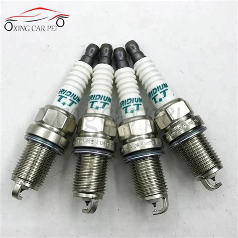 4pcs IK20TT Dual IRIDIUM Spark Plug For Audi Chery For VW For Toyota