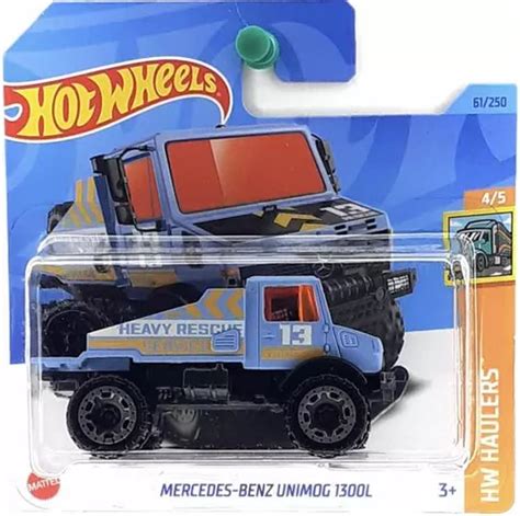 Mercedes Benz Unimog l Hot Wheels Escala Cuotas sin interés
