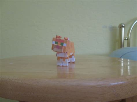 Minecraft Papercraft Cat at Mariann Decaro blog