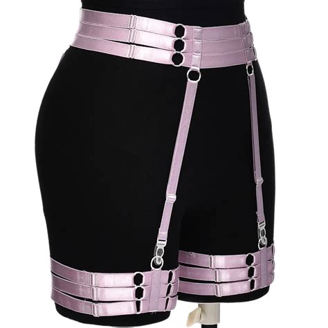 Porte jarretelle Porte jarretelles taille haute pour femme bas élastiques lingerie sexy porte