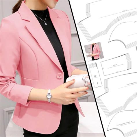 Molde Blazer Social Feminino P Ao Eg Gm Moldes