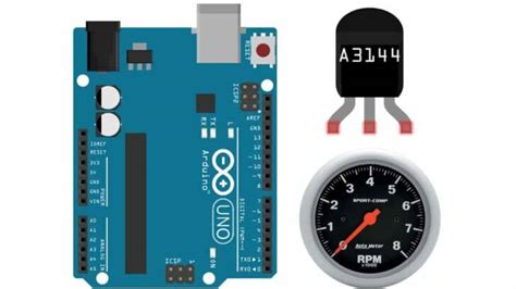 Build Arduino Tachometer Using A3144 Hall Effect Sensor