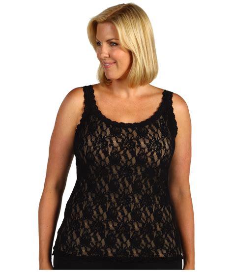 Hanky Panky Plus Size Signature Lace Unlined Cami At