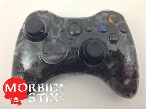 Clear Vamped Xbox 360 Controller 012 - MorbidStix Gallery since 2007