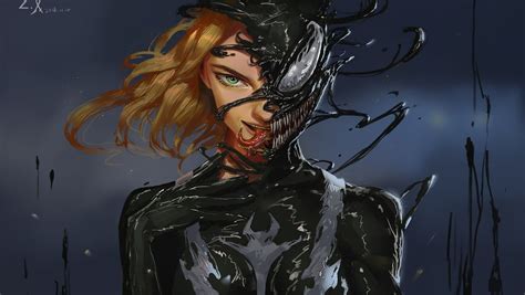 X Lady Venom Art Laptop Hd Hd K Wallpapers Images Backgrounds