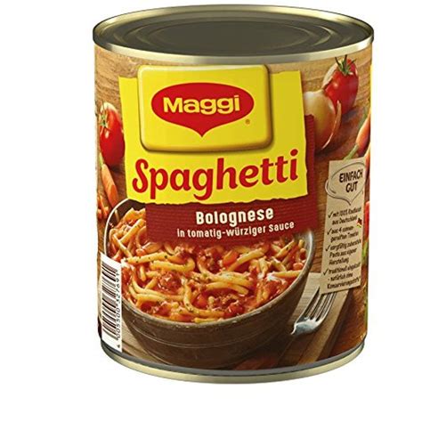 Maggi Spaghetti Bolognese 810g Amazon de Lebensmittel Getränke