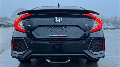 2019 Honda Civic Si Youtube