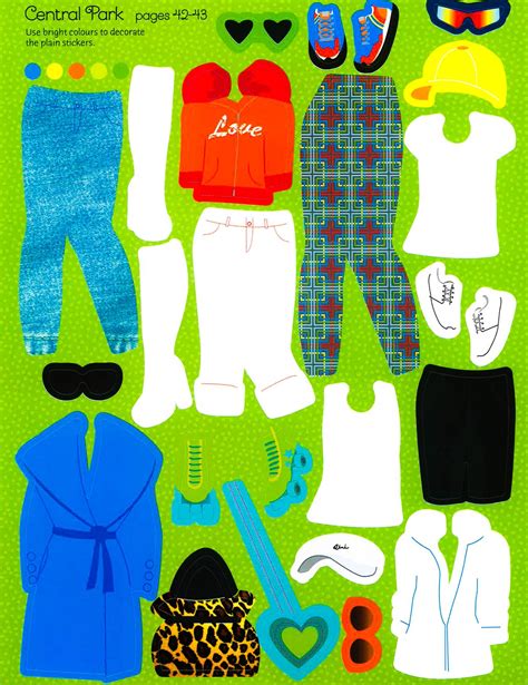 Shopping Girls Usborne Sticker Dolly Dressing 1