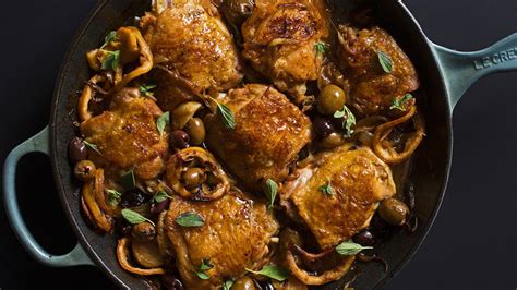 Mediterranean Braised Chicken Thighs Recipe