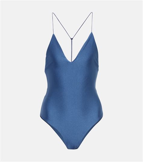 Micro All In One Swimsuit In Blue Jade Swim Mytheresa