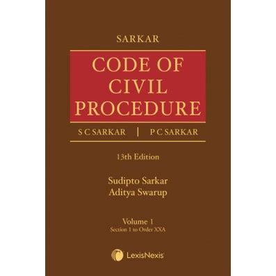 Buy Code Of Civil Procedure 12th Edition By Sarkar In Ebook Print