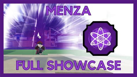 Menza Bloodline Full Showcase Shindo Life Youtube