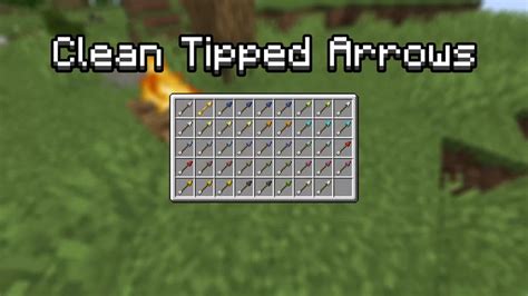 Clean Tipped Arrows Minecraft Texture Pack