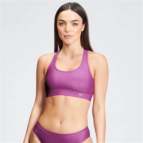 Top De Bikini Essentials Para Mujer De Mp Violeta Myprotein