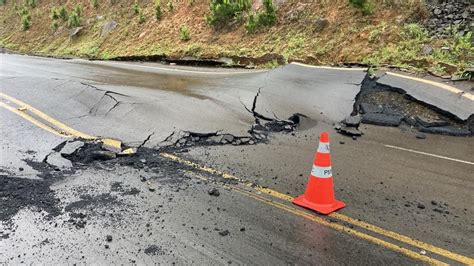 Chuvas Causam Rachaduras Em Rodovias Estaduais Da Regi O Serrana De