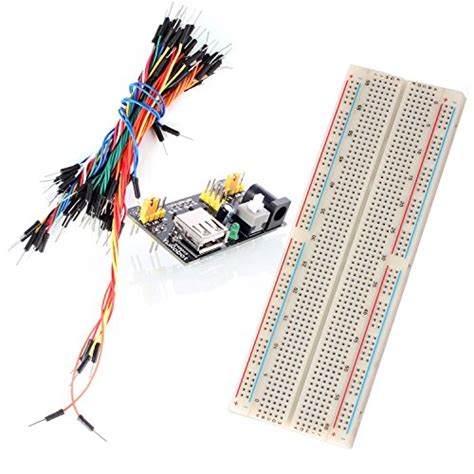 Neuftech 3 En 1 Breadboard 830 Points Plaque Platine D Essai Sans