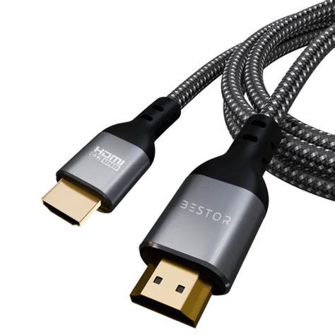 Black Copper 4k Hdmi Cable 20 Nylon Braided Cable 3 M At Rs 499