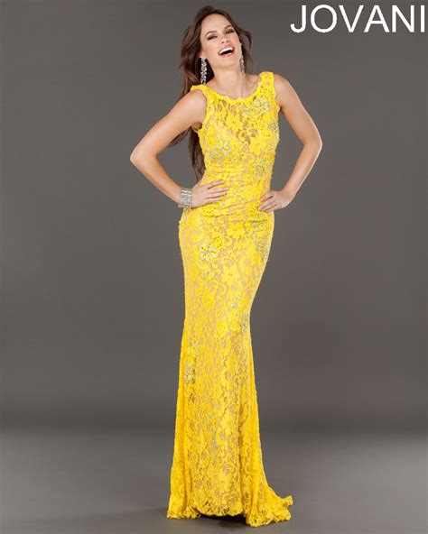 Yellow Rrom Dresses Prom Night Styles