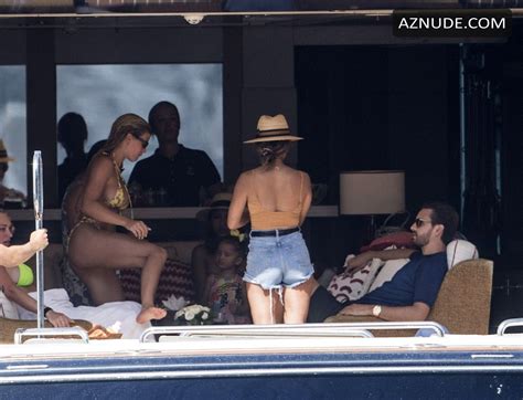 Sofia Richie Shows Off Her Bikini Body On A Yacht In Capri AZNude