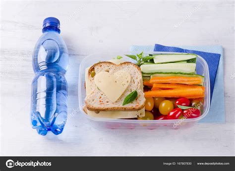 Healthy lunch box — Stock Photo © bit245 #167807830