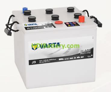 Batería Varta 12 voltios 125 ah 950A Promotive Black ref J3 286 x 269