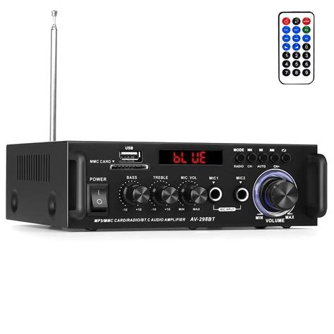 Amazon Sobatty Home Audio Receivers Amplifier Hifi Bluetooth