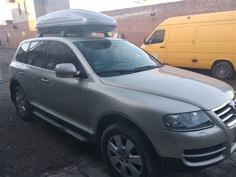 Багажник Туле — Volkswagen Touareg (1G), 3,2 л, 2005 года | аксессуары ...