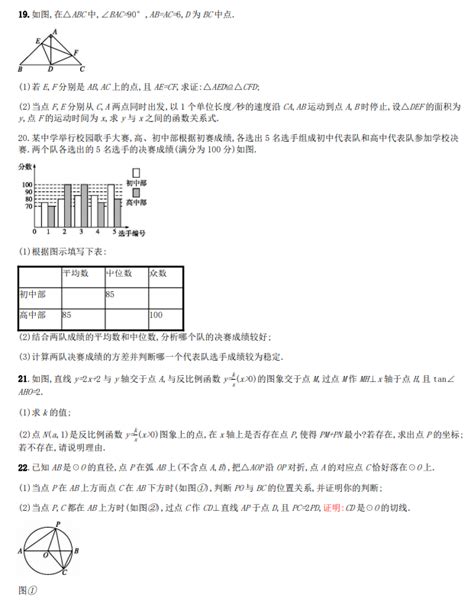 2021海淀区初三零模试卷答案北京爱智康