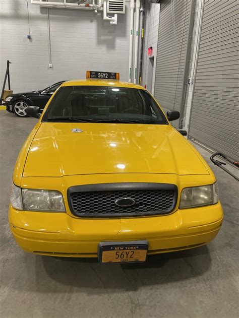 Picture Car Services Ltd Ford Crown Victoria Yellow Nyc Taxi