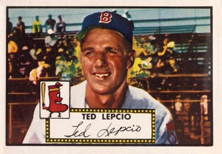 Topps Ted Lepcio Baseball Vcp Price Guide