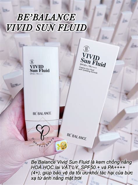 KEM CHỐNG NẮNG KIỀM DẦU BEBALANCE VIVID SUN FLUID Princess House