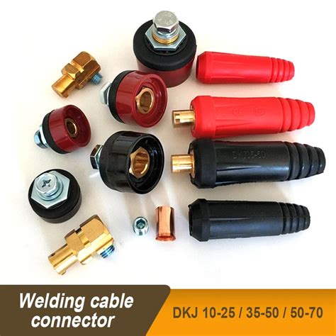 Welding Machine Dkj Connector Socket Welding Cable Panel