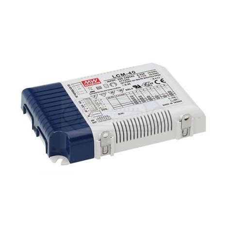 DRIVER LED IP20 2 100VDC 42W MEAN WELL CORRIENTE REGULABLE Conectrol