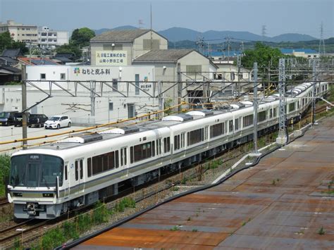 2nd Train 【jr西】221系ホシa15編成体質改善し下関総合車両所出場の写真 Topicphotoid28583