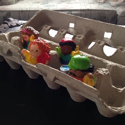 Little People Fit Perfectly Into An Egg Carton Mind Blown Oh The