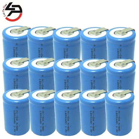 4/5 SC batteria 4/5 SubC battery Rechargeable Batteries cell 1.2V ...