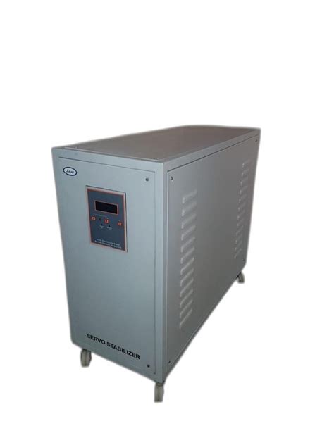 Automatic Three Phase Air Cooled Servo Stabilizers Kva