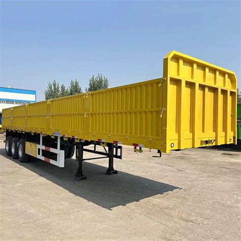 Ton Tri Axle Dropside Trailer For Sale In Tanzania