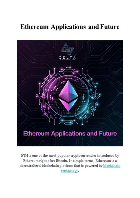 Ppt Ethereum Applications And Future Powerpoint Presentation Free