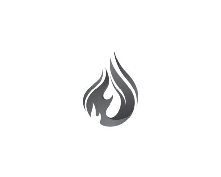 Fire Symbol Illustration Blaze Flaming Danger Vector, Blaze, Flaming ...